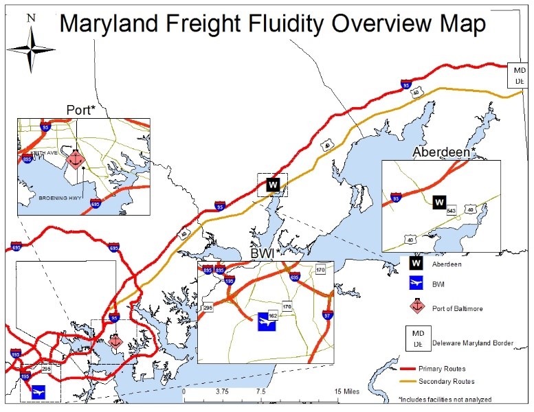 Fluidity Map Freight Fluidity